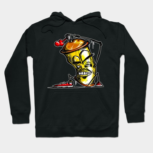 Spray Can Hoodie by Graffitidesigner